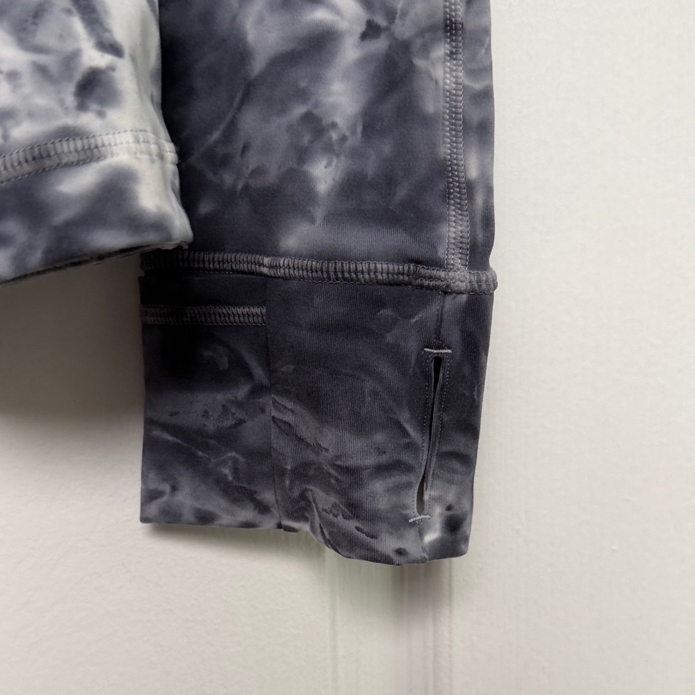 Women’s Gray Marble-Print Lululemon Define Jacket Luxtreme Size 10 - Picture 7 of 8